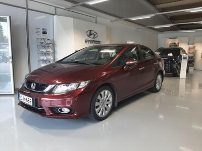 HONDA CIVIC Porvoon autoliikkeess!  4D 1,8i Executive AT, vm. 2015, 128 tkm (1 / 21)